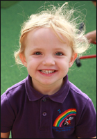 Pre-School Child at Over The Rainbow Nursery Ashton